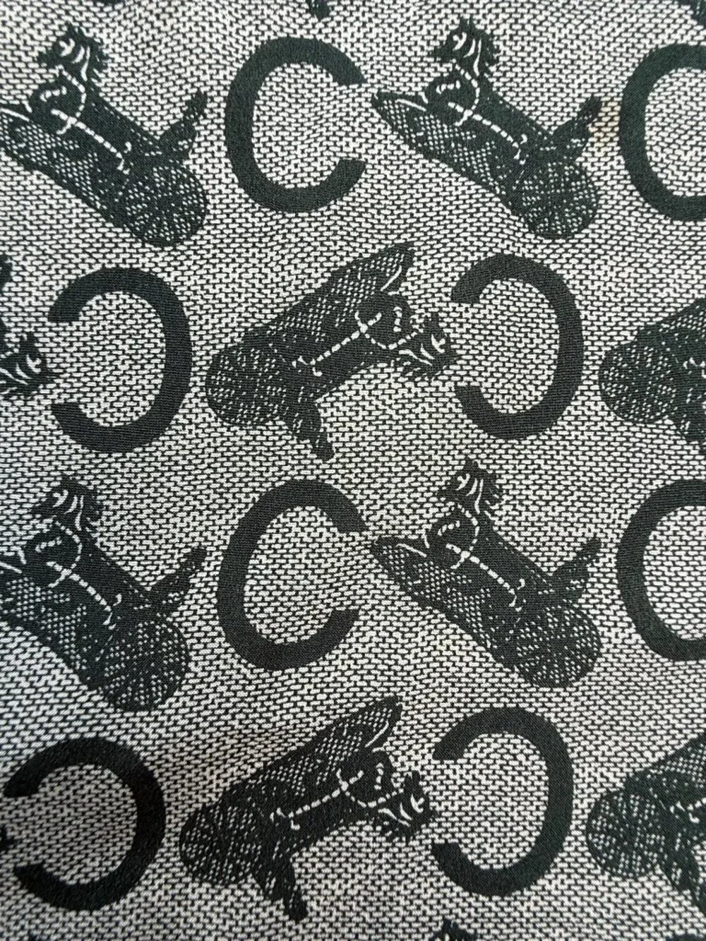 Celine Silk Bandana Scarf Made In Paris Carriage Motif